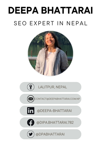 Deepa Bhattarai SEO Expert in Nepal